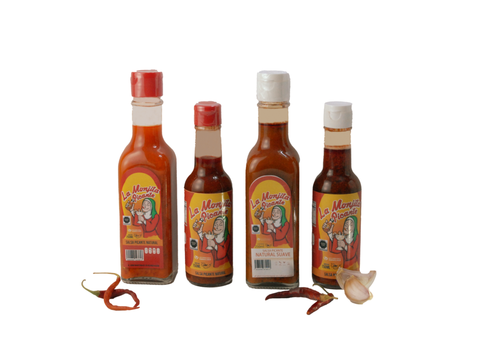 Salsa picante con miel