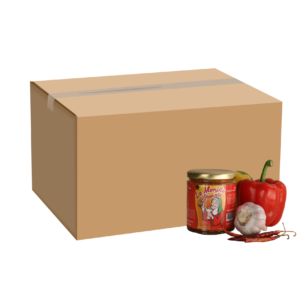 Caja de 12 salsas de Morrón
