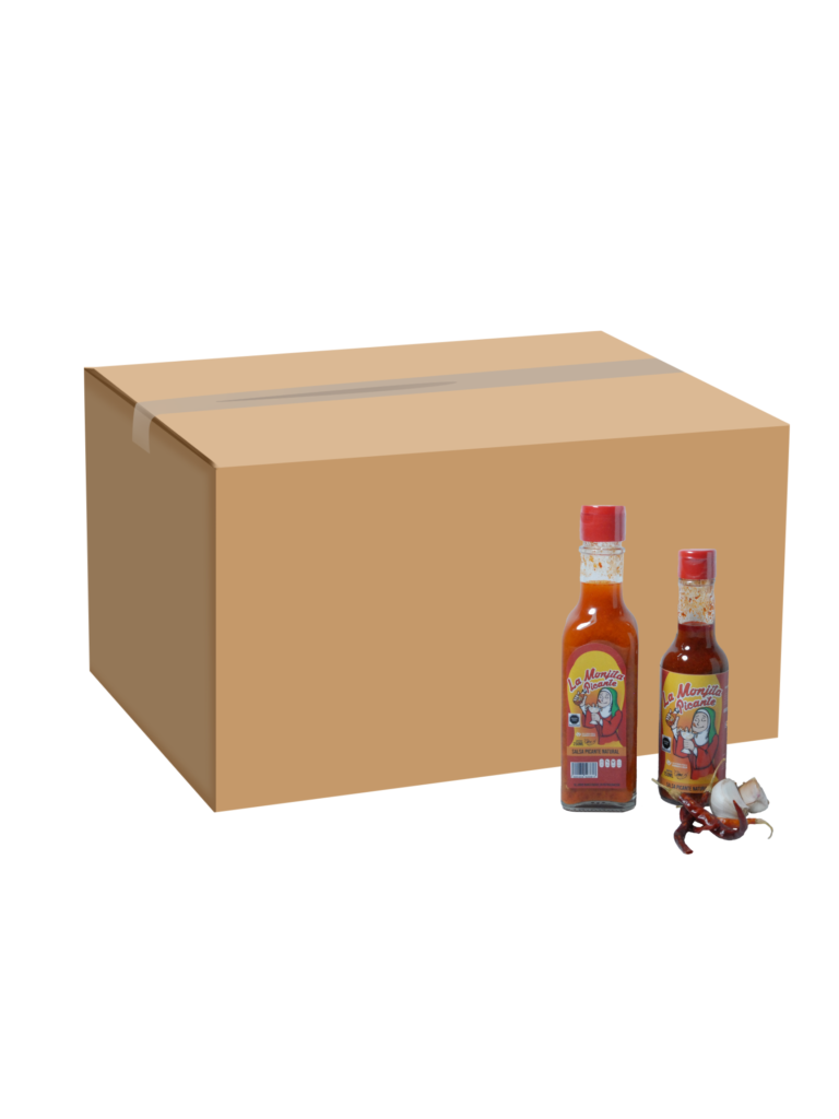Caja de 24 salsas picantes naturales